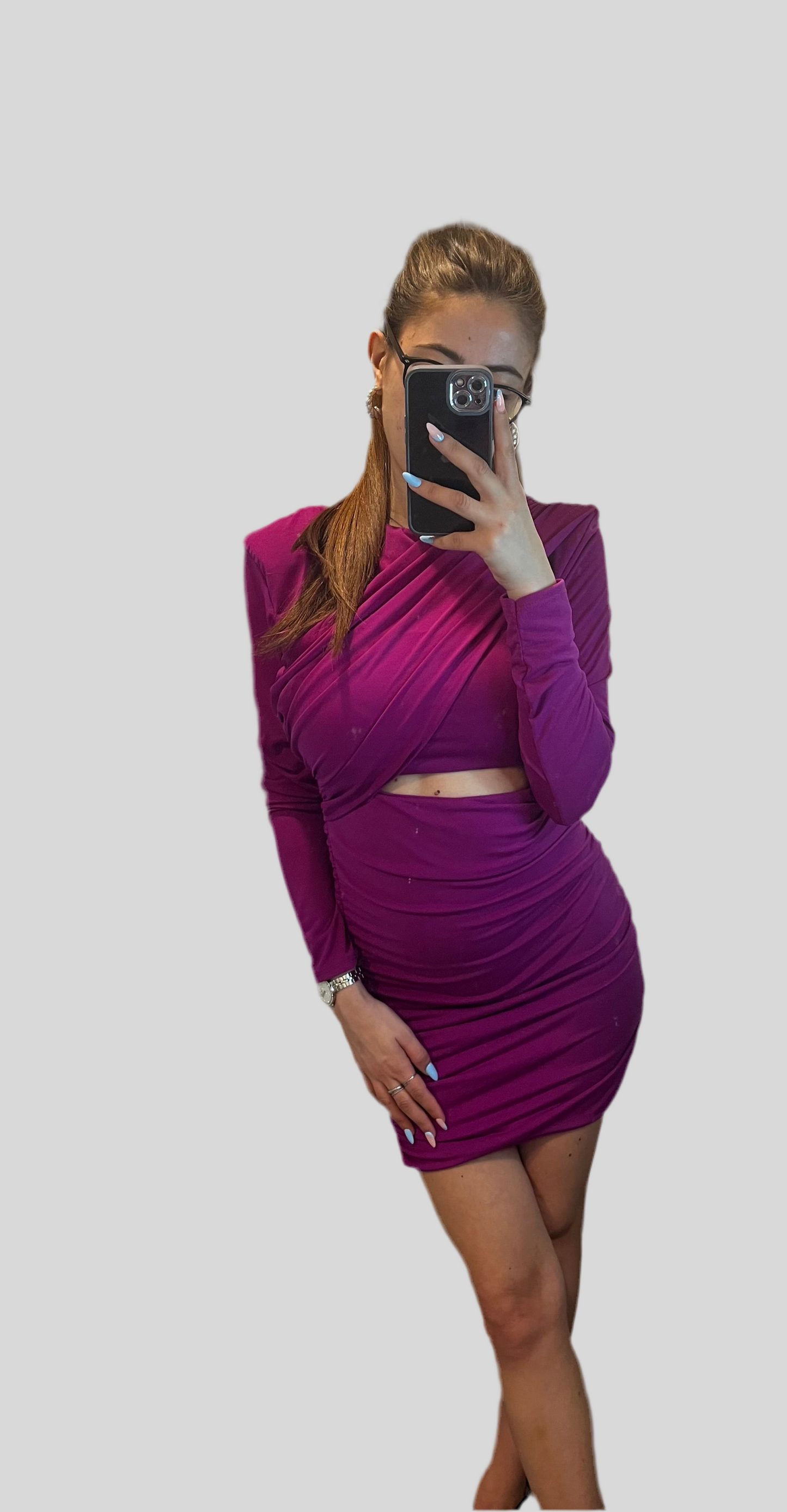 Vestito manica lunga